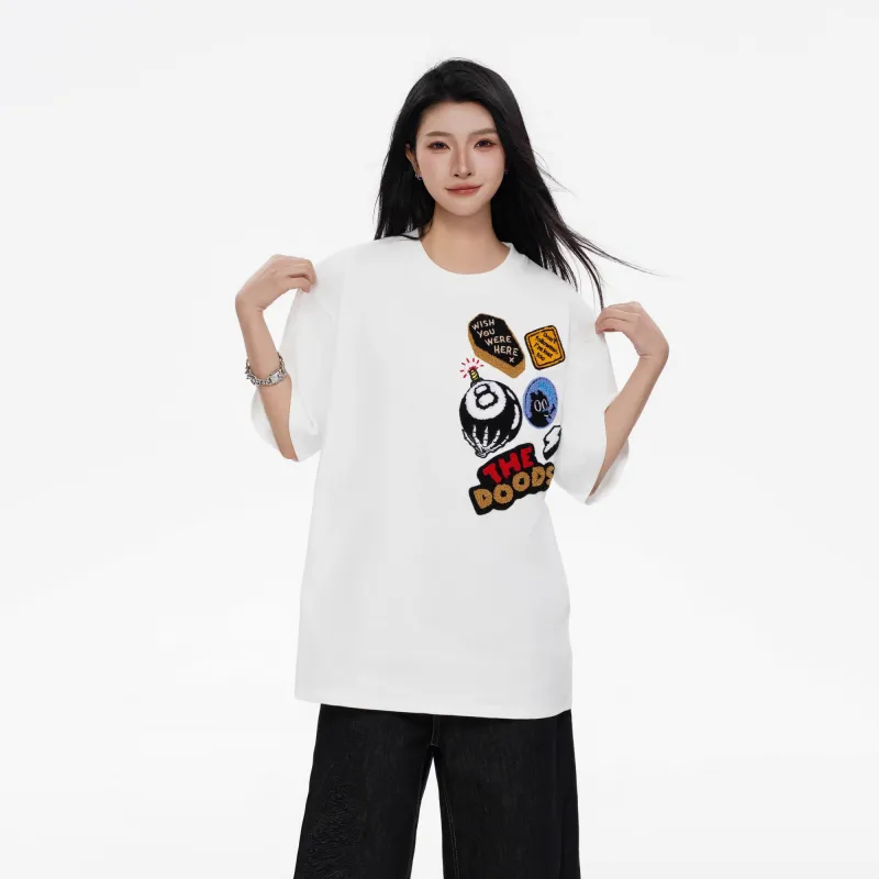 PAINT STAIN Classic Minimalist Style T Shirt Unisex-4