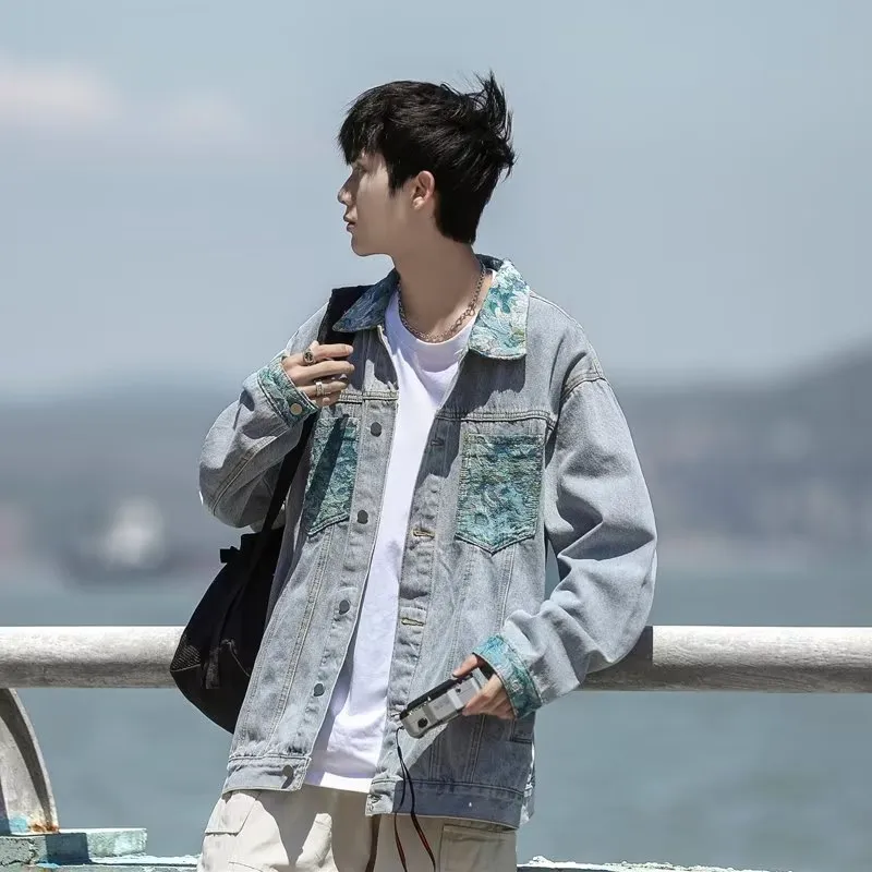 SOCKKEY Denim Jackets Unisex-10