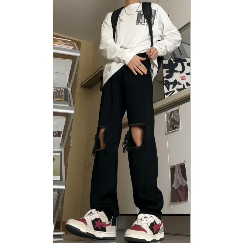 SOCKKEY Jeans Unisex Black-7