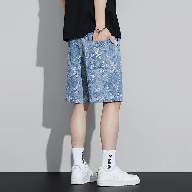 SOCKKEY Denim Shorts Unisex-5