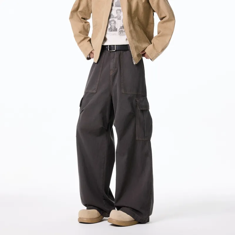 SOCKKEY Cargo Pants Unisex Khaki-10