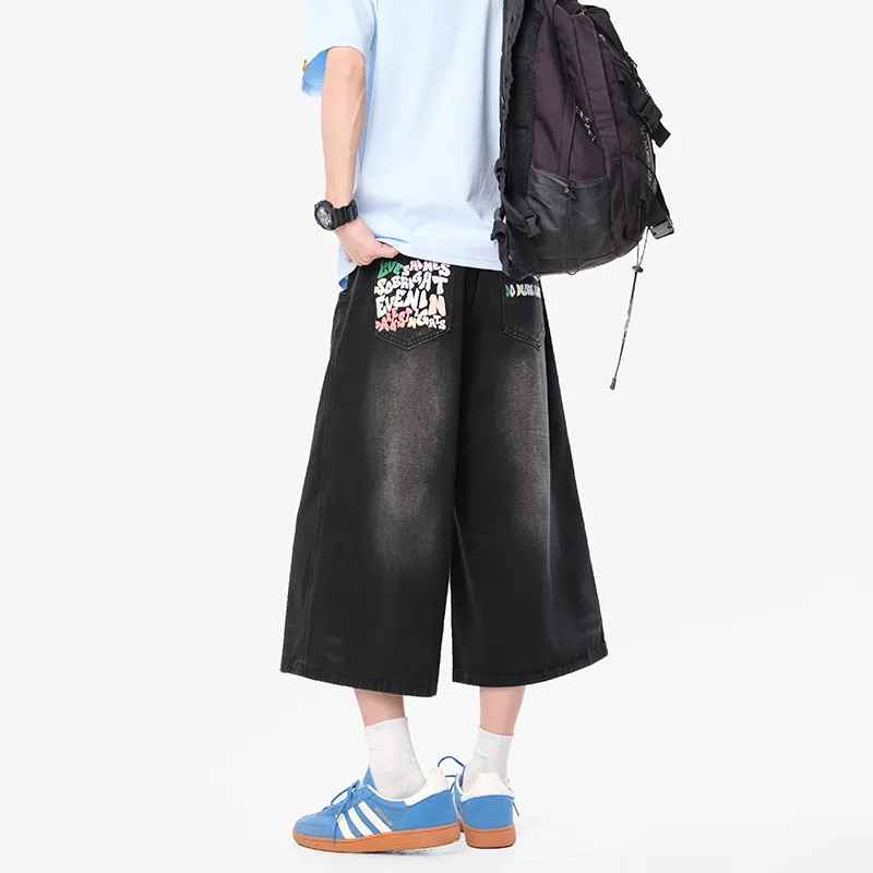 SOCKKEY Denim Shorts Unisex-5