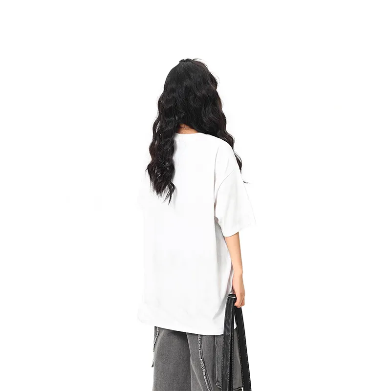 SOCKKEY T Shirts Unisex White-1
