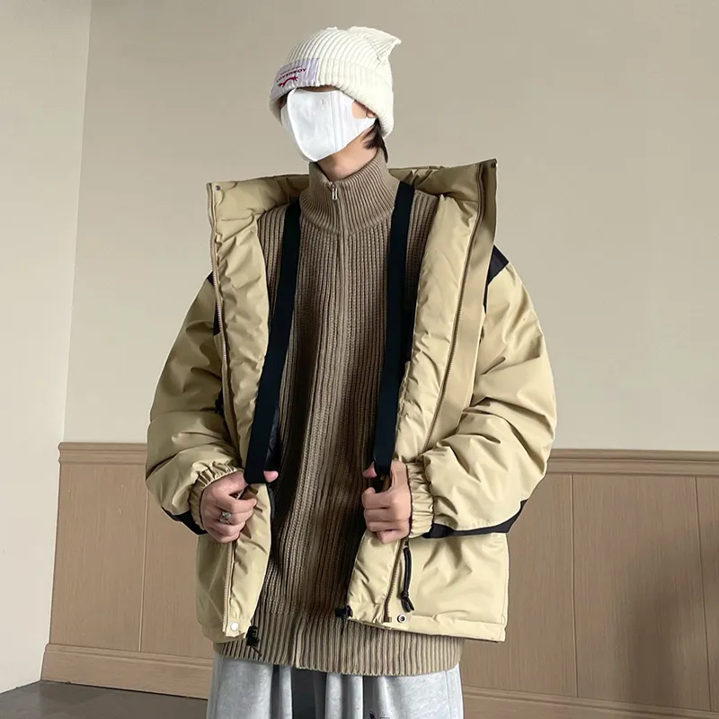 SOCKKEY Puffer Jackets Unisex-15