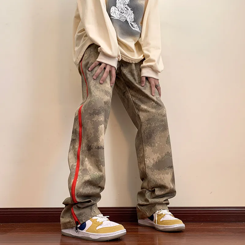 SOCKKEY Casual Pants Unisex Camouflage-4