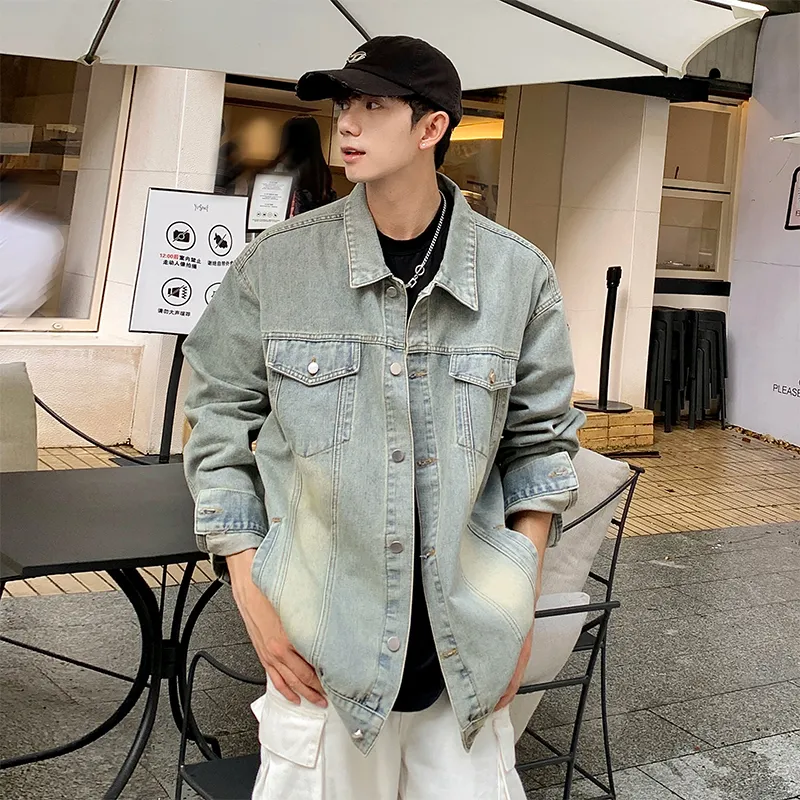 SOCKKEY Denim Jackets Unisex-17
