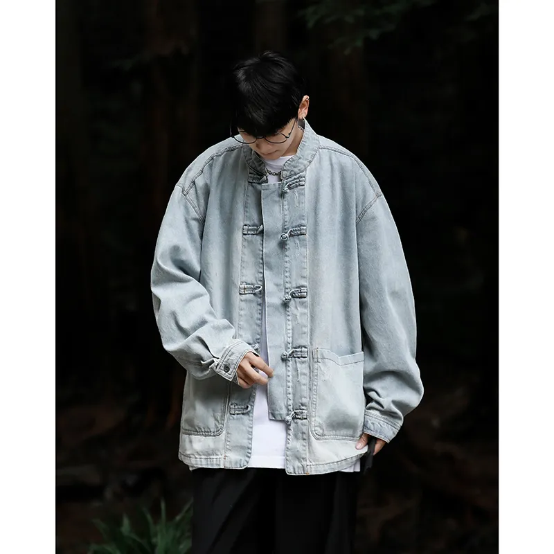 SOCKKEY Denim Jackets Unisex-11