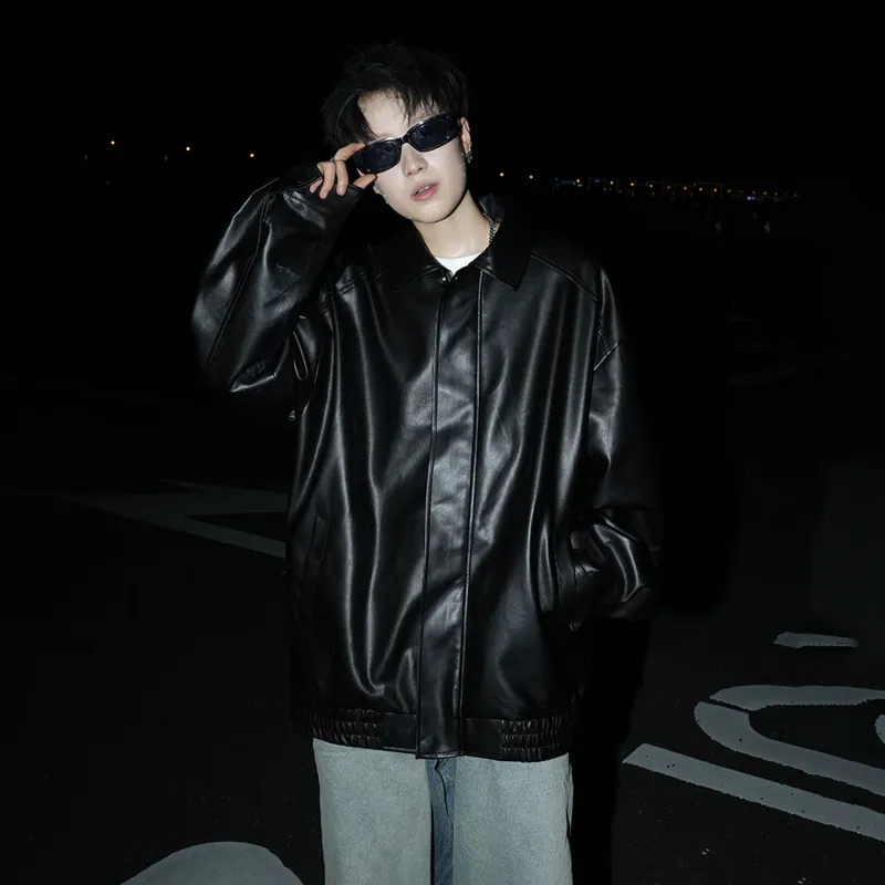 SOCKKEY Leather Jackets Unisex-2