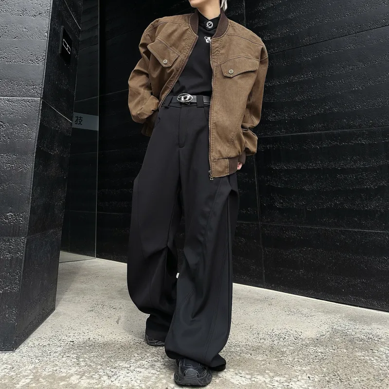 SOCKKEY Jackets Coats Unisex Brown-5
