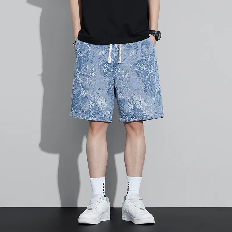 SOCKKEY Denim Shorts Unisex-1