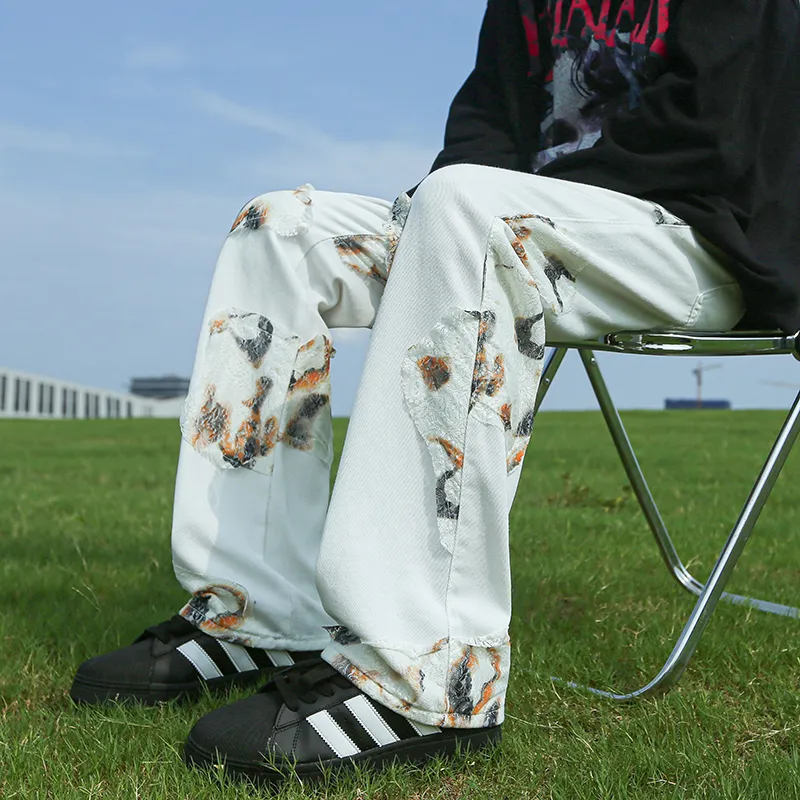 WELTER EXPERIMENT Jeans Unisex White-9