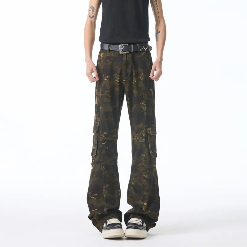 SOCKKEY Jeans Unisex Camouflage-1
