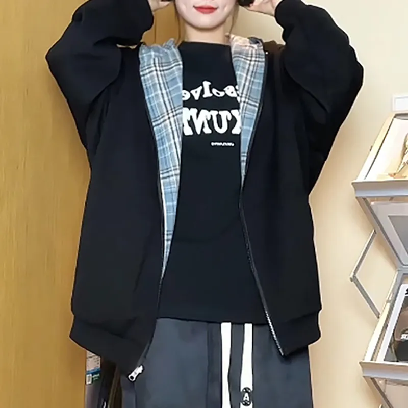 SOCKKEY Sweatshirt Jacket Unisex-4