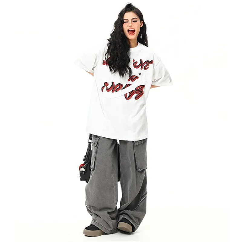 SOCKKEY T Shirts Unisex White-3