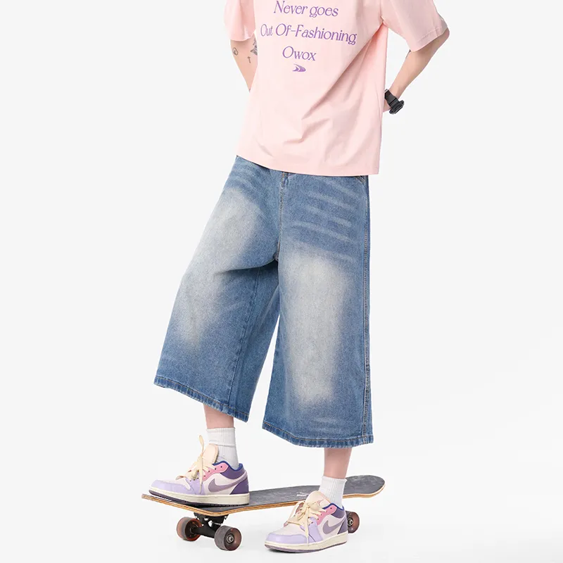 SOCKKEY Denim Shorts Unisex-19