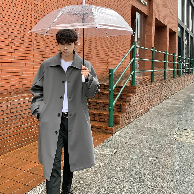 SOCKKEY Trench Coats Unisex-7