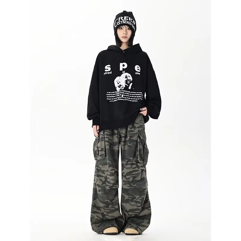 SOCKKEY Jeans Unisex Camouflage-3