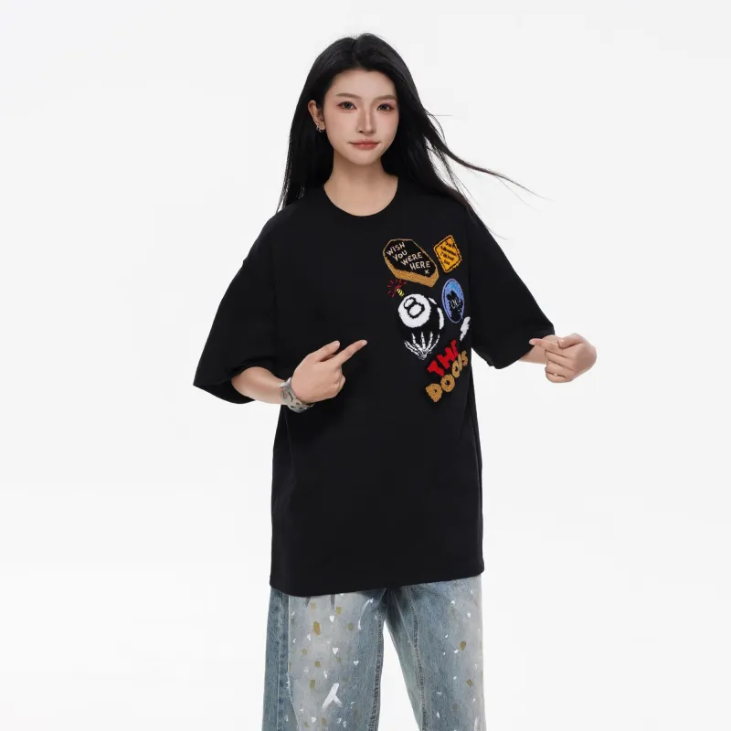 PAINT STAIN Classic Minimalist Style T Shirt Unisex-23