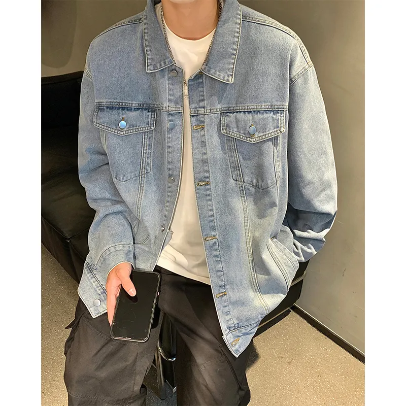 SOCKKEY Denim Jackets Unisex-12