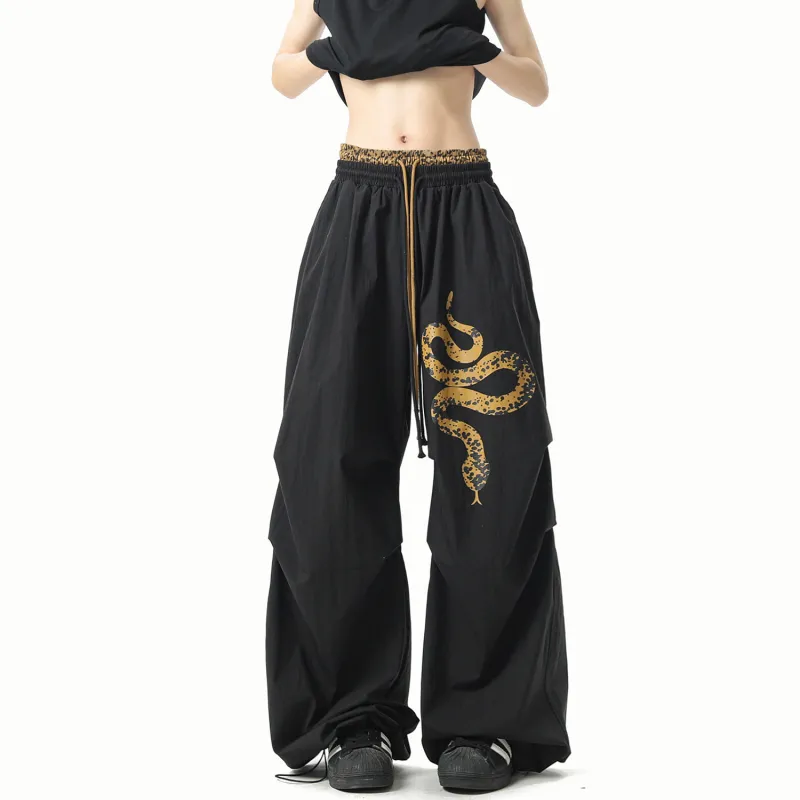 SOCKKEY Casual Pants Unisex Black-4