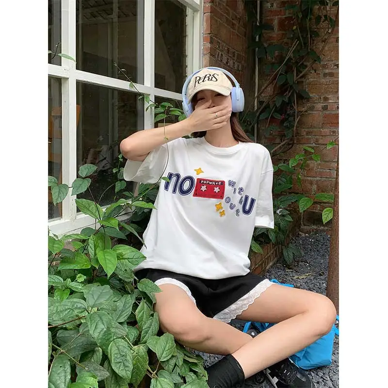 SOCKKEY T Shirts Unisex White-5