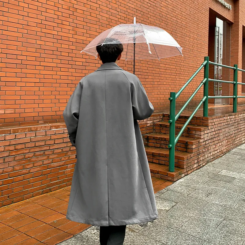 SOCKKEY Trench Coats Unisex-8