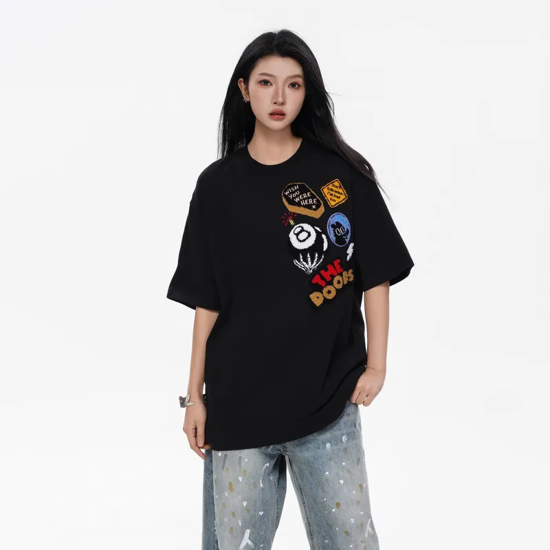 PAINT STAIN Classic Minimalist Style T Shirt Unisex-22