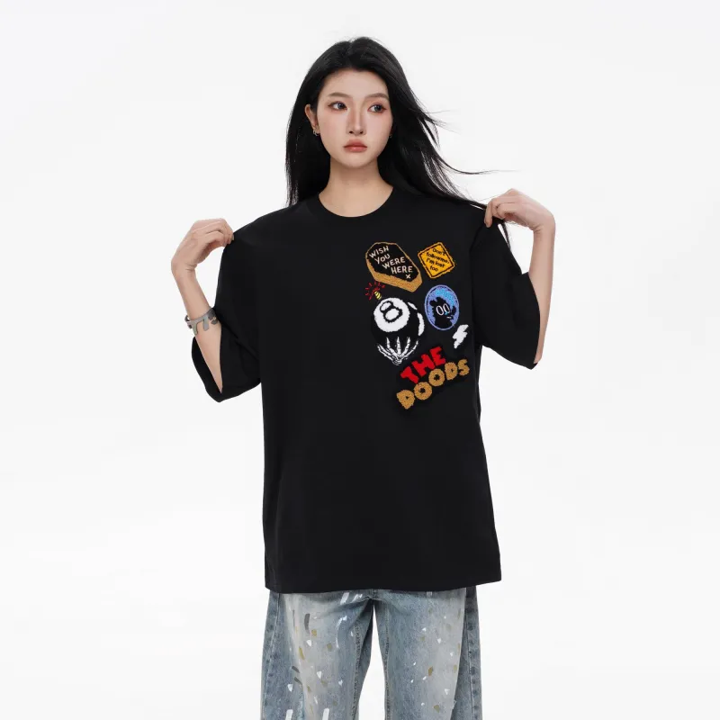 PAINT STAIN Classic Minimalist Style T Shirt Unisex-24
