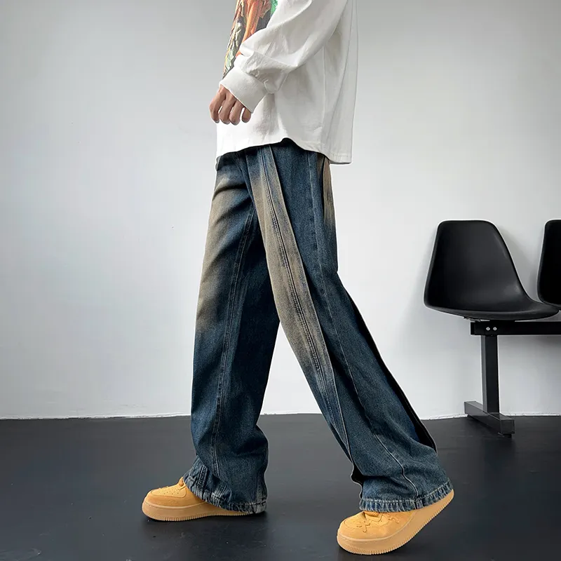 PAINT STAIN Jeans Unisex-33