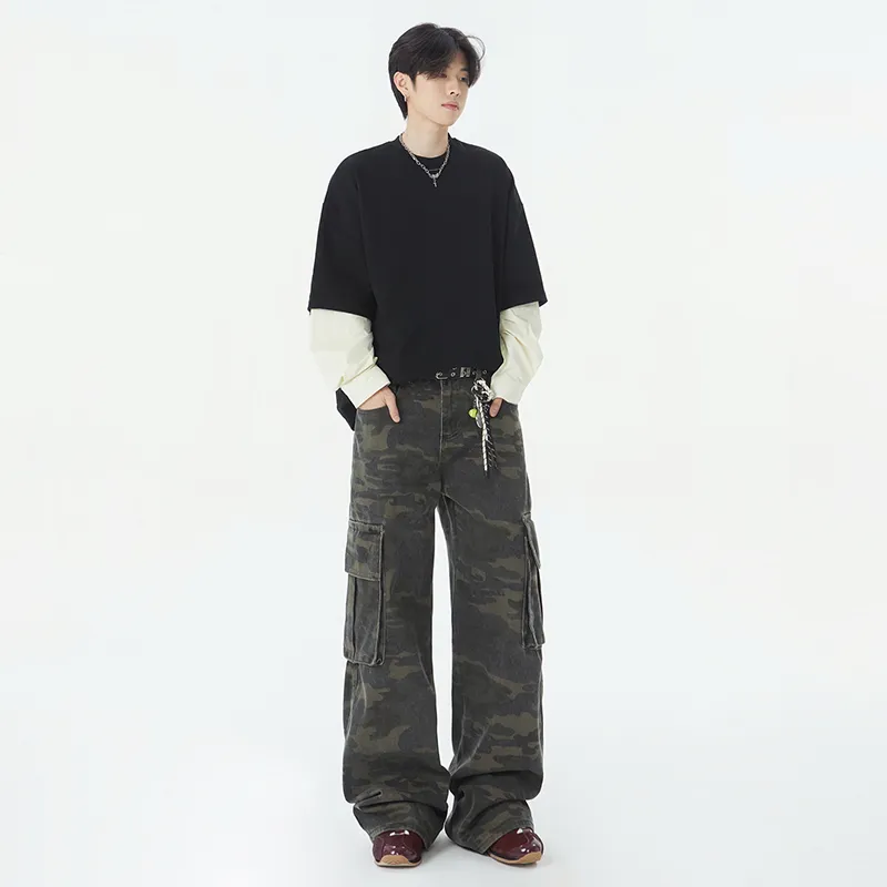 SOCKKEY Jeans Unisex Camouflage-7
