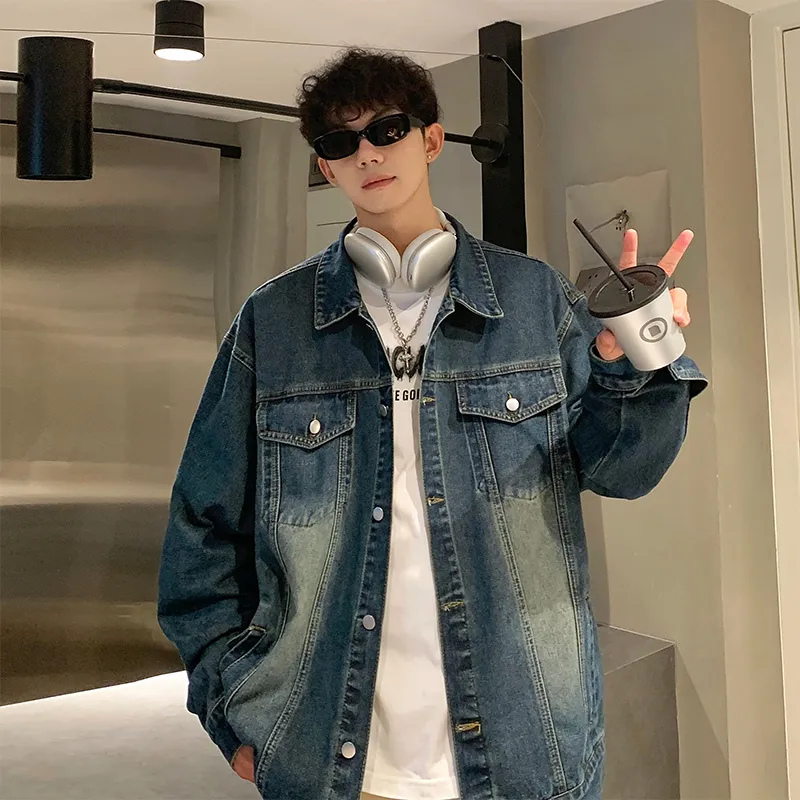 SOCKKEY Denim Jackets Unisex-4