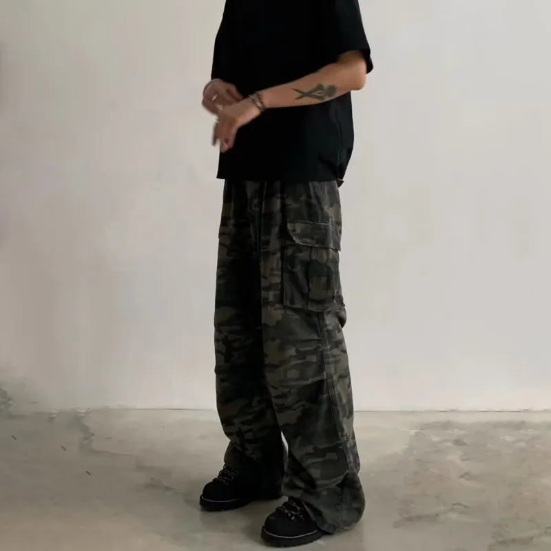 SOCKKEY Jeans Unisex Camouflage-5