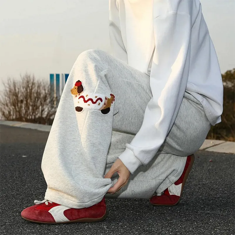 PAINT STAIN Casual Pants Unisex-18