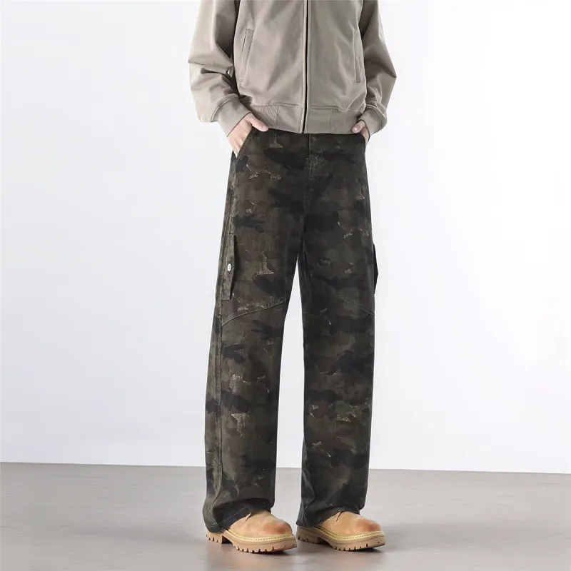PRBLMS Casual Pants Unisex Military Green-3