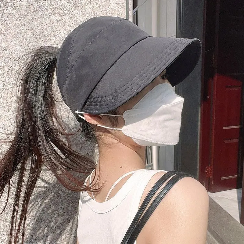 PRBLMS Cool Silk Wadding Baseball Caps Visor Cap Women's Multicolor-5