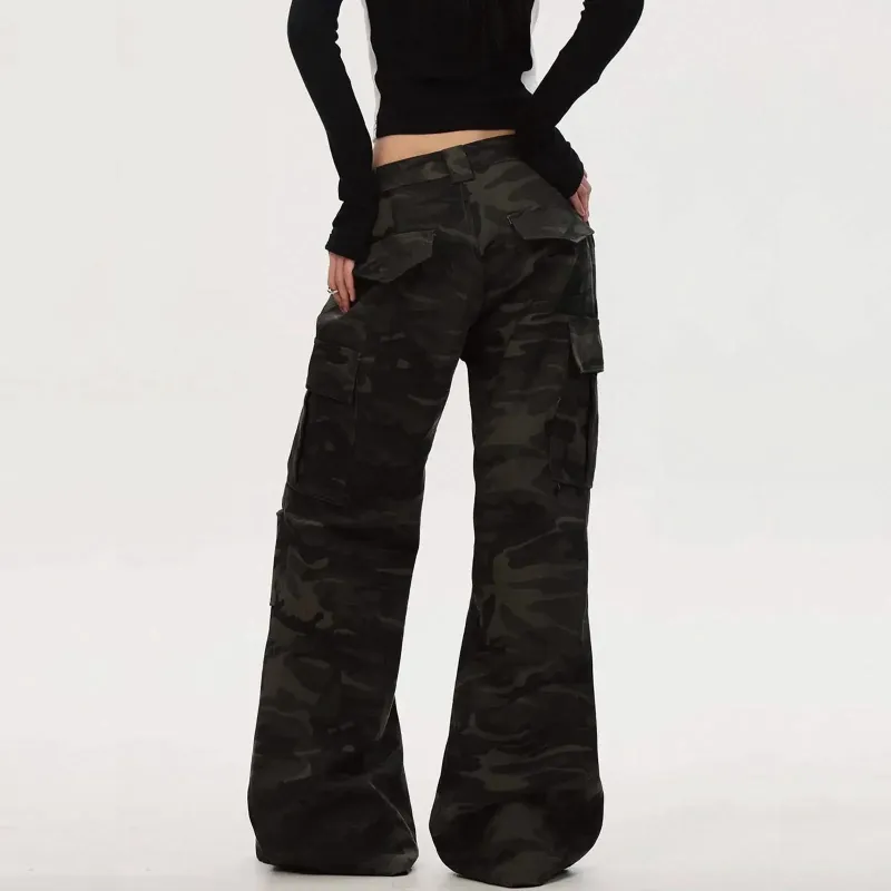 PRBLMS Casual Pants Unisex Camouflage-1