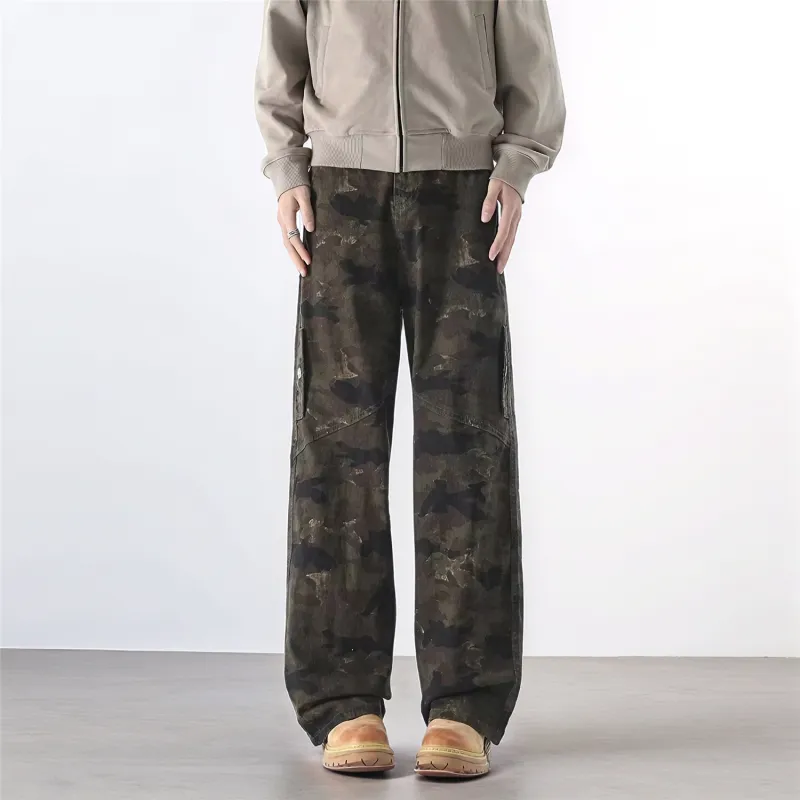 PRBLMS Casual Pants Unisex Military Green-2