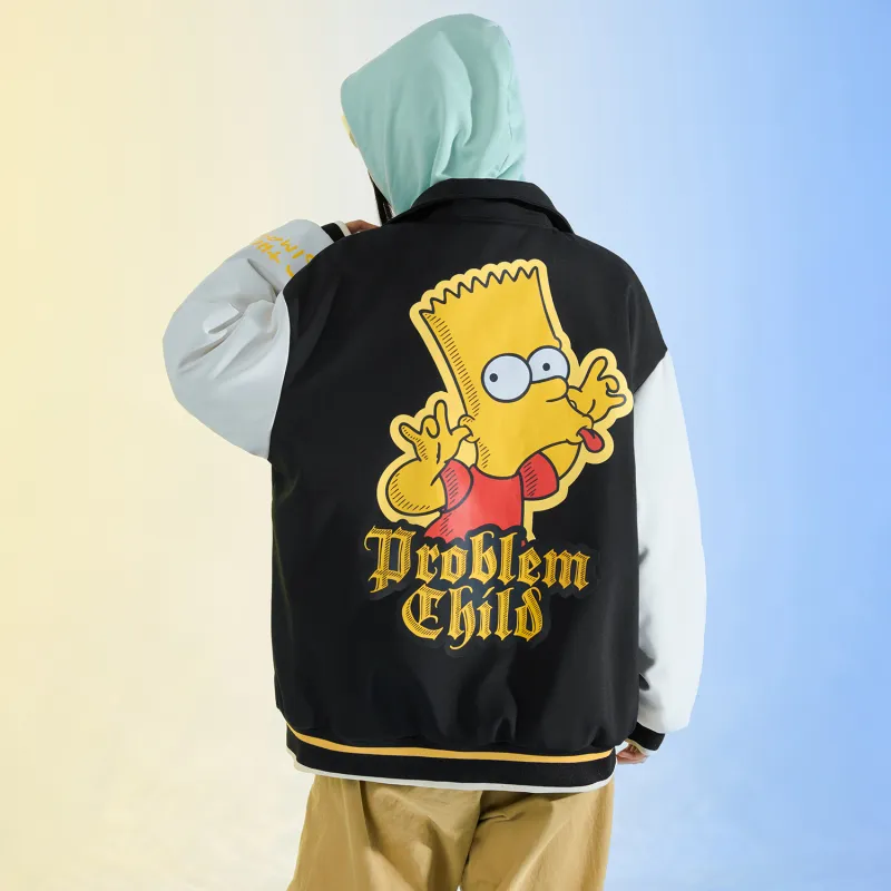 The Simpsons Puffer Jacket Unisex-7