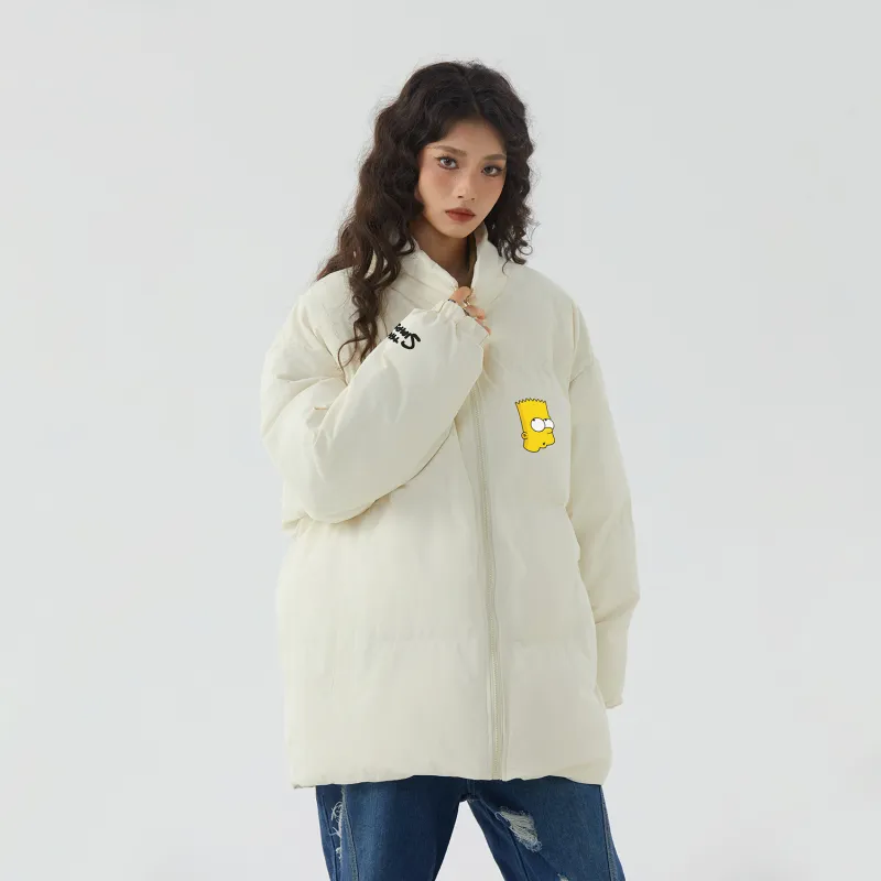 The Simpsons Puffer Jacket Unisex-17