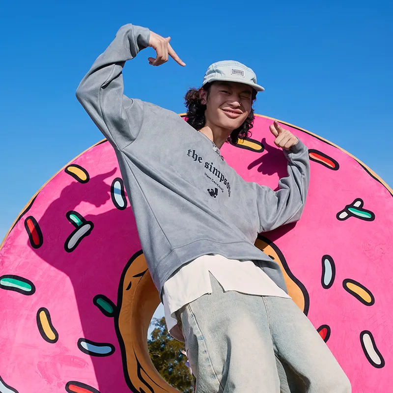 The Simpsons Sweatshirt For Fall And Winter Unisex-4