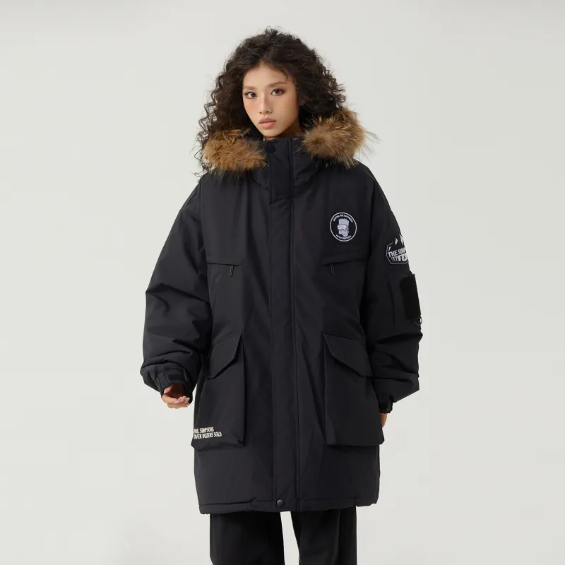 The Simpsons Down Jacket Unisex-5