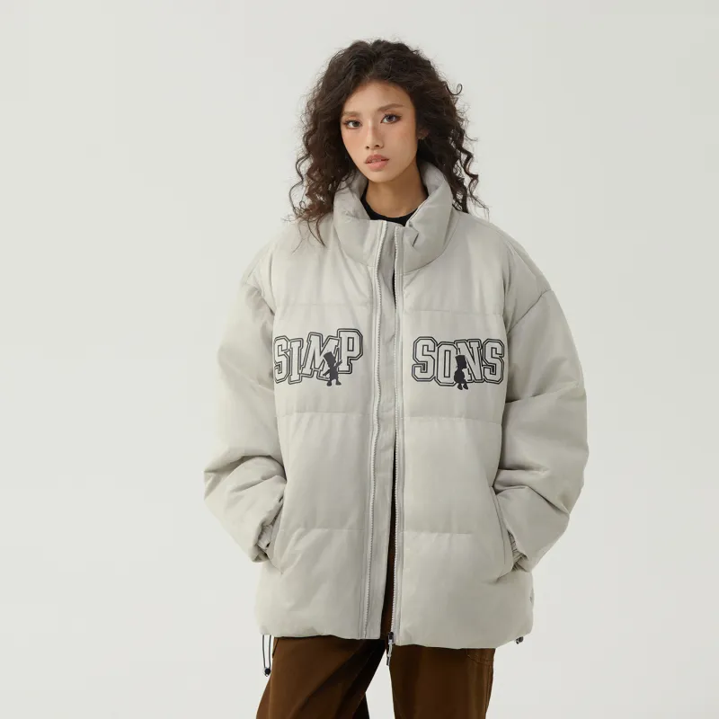 The Simpsons Puffer Jacket Unisex-21