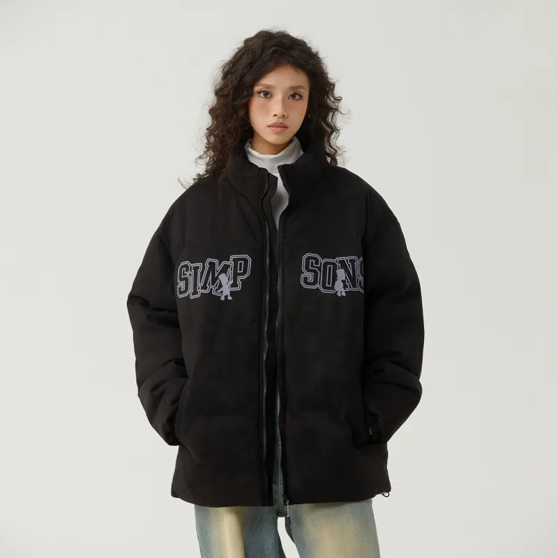 The Simpsons Puffer Jacket Unisex-3
