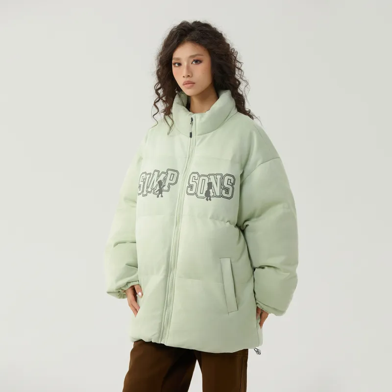 The Simpsons Puffer Jacket Unisex-38