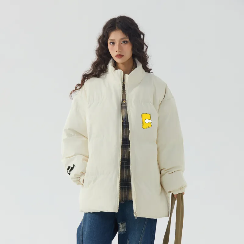 The Simpsons Puffer Jacket Unisex-14