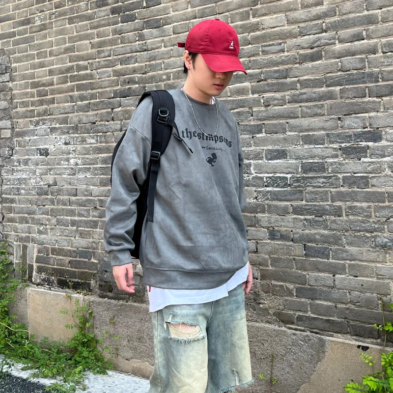 The Simpsons Sweatshirt For Fall And Winter Unisex-38