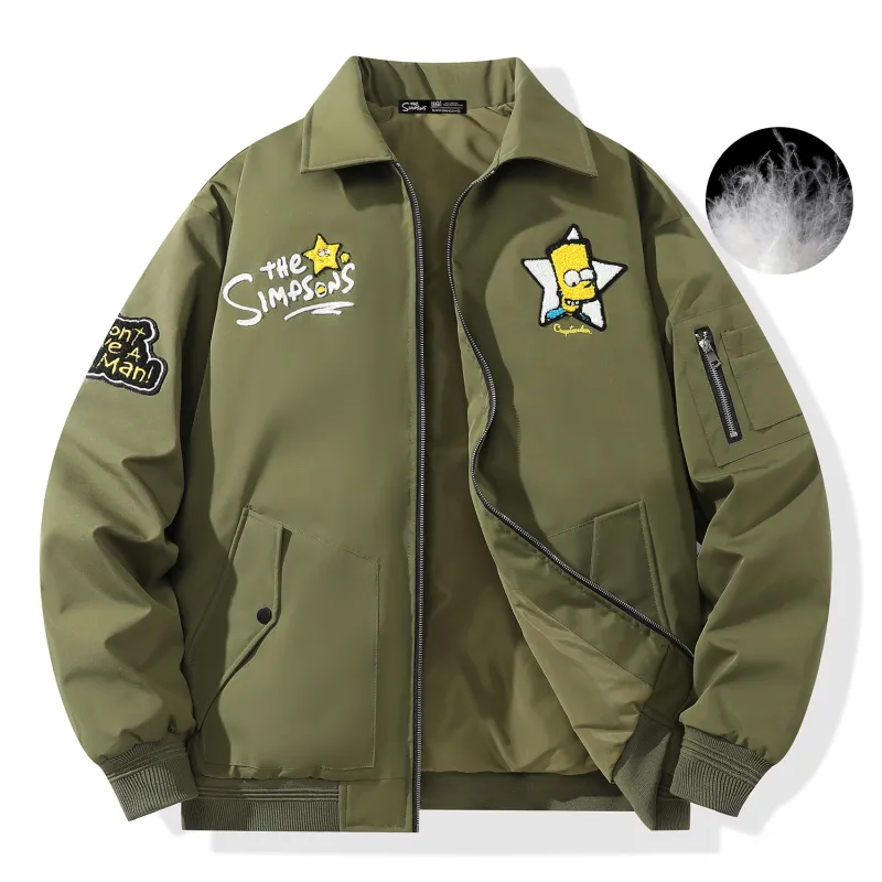 The Simpsons Down Jacket Unisex-5