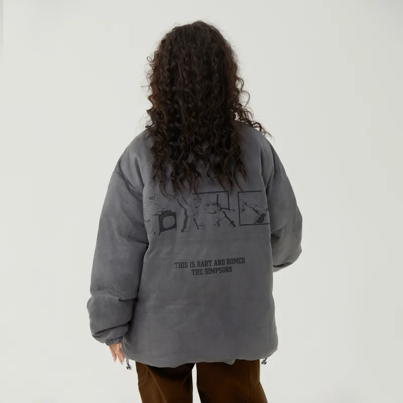 The Simpsons Puffer Jacket Unisex-15