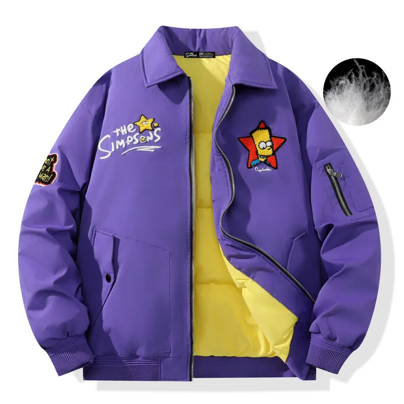 The Simpsons Down Jacket Unisex-13