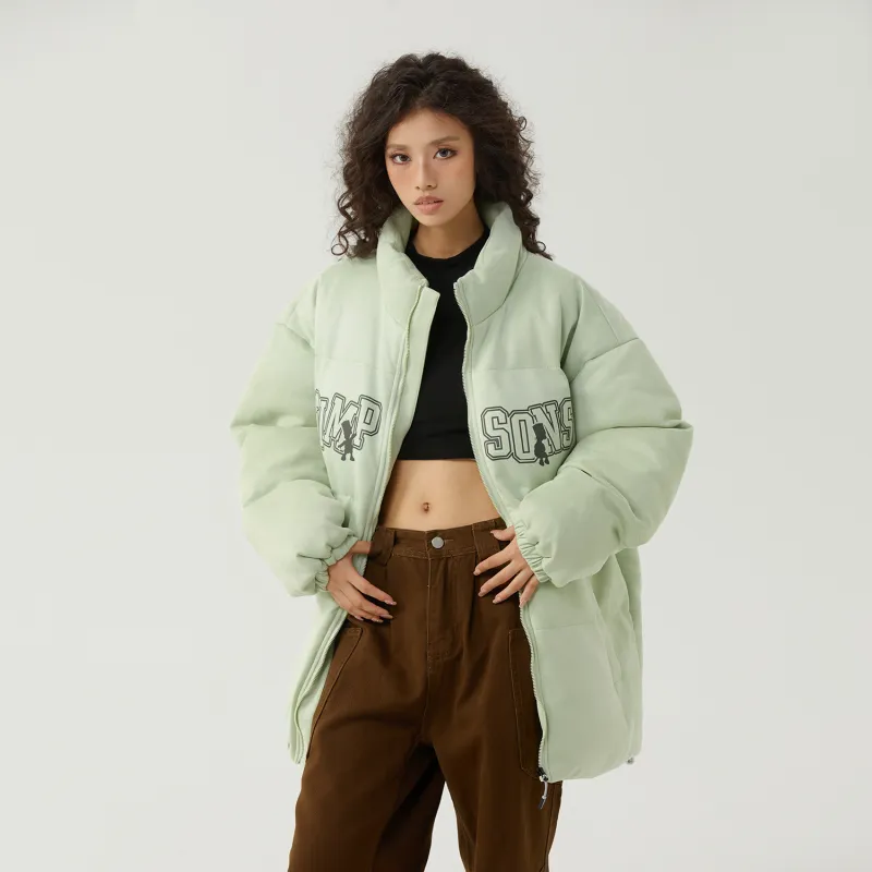 The Simpsons Puffer Jacket Unisex-36